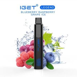 IGET-LEGEND-4000-–-BLUEBERRY-RASPBERRY-GRAPE-ICE-1-400x400